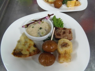 手打ち蕎麦しなの屋吉べぇ - おまかせ会席　前菜