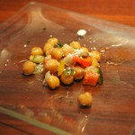 千年葡萄家 - ひよこ豆のサラダ