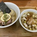 ユナイテッド ヌードル アメノオト - 昆布水つけ麺　塩
