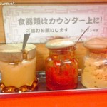 ラーメン林家 - テーブルセット