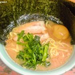 ラーメン林家 - のりラーメン+味付玉子 (900円) 2015/04