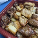 やきとりお持ち帰り にしだ場 - 料理写真:焼き鳥弁当！この値段でこの味は◎（750円）