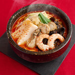 スンドゥブ専門店 OKKII - 2026.07.27贅沢海鮮赤から麺