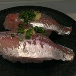 回鮮ちよだ鮨 - あじ