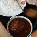 Matsuya - とろ～りチーズソースの煮込みハンバーグカレー