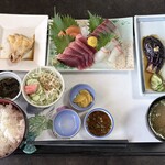 海の駅 - 料理写真:特選刺身定食