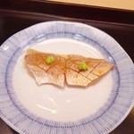 すし処 かね田 - かすご鯛の昆布〆