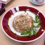 すし処 かね田 - 毛ガニ　身がびっしりと入っていて何とも贅沢です