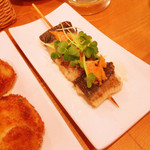 Gobu+ - 愛知県産鰻の炭焼きスペイン風燻製ソース串
