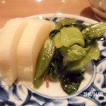 新宿割烹 中嶋 - 香の物…