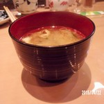 新宿割烹 中嶋 - 味噌汁…