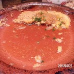 新宿割烹 中嶋 - 厚手の丸鍋…高温でも耐えるし保温性が高い…