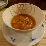 らんぷ亭 - 日南どれウニと人参のコンソメジュレよせ