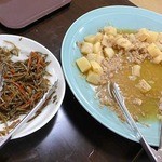 バリュー・ザ・ホテル 東松島矢本 - キンピラゴボウに肉じゃがならぬシーチキンじゃが