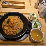 てっぱんのスパゲッティ - 料理写真: