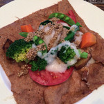 クレープリー・スタンド シャンデレール 梅田店 - 春野菜ガレット