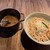 和醸良麺 すがり - 料理写真:つけめん　もつ　1,100円　焼いたネギがアクセントで素晴らしいです！　もう少しモツが欲しいところです。
