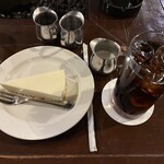 神田伯剌西爾 - ケーキセット1000円レアチーズケーキ