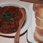 串焼とくり - 牛すじ赤ワイン煮