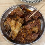鉄板ホルモン五の五 - 料理写真: