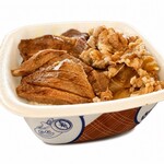 吉野家 - 料理写真:牛たん・牛皿御膳
牛たん4切