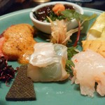 和食すがわら - 本日の御造り。