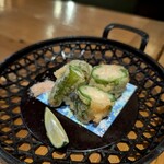 鶏と魚と炭火焼き 燈 - 