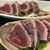 藁焼き鰹たたき明神丸 - 料理写真:藁焼き仕立ての鰹のタタキ