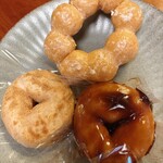 ミスタードーナツ - 料理写真:もっちゅりんきなこ、もっちゅりんみたらし、ポンデリング