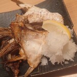 誉 - カブト焼き(1.480円)ぶっちゃけ魚屋が好きな人間としては、すごい料金設定だと思いました。。。を