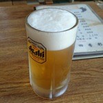 四季彩 - 2015/01/27 11:50訪問　生ビール