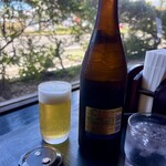 信州そば 信濃路 - ドリンク写真:瓶ビールはサントリー ザ・プレミアムモルツの中瓶