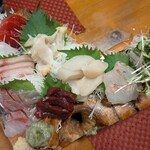 和酒美 - 刺身盛り合わせ