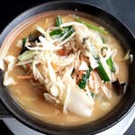 幸楽苑 - 料理写真:味噌野菜たんめん(730円也) 炒め野菜が美味い！