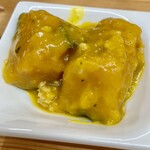 駅裏の美鈴 - A.かぼちゃと一志ポークのそぼろ煮