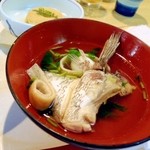 割烹 山城家 - 吸い物でした。