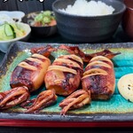 bistro 海 - 料理写真:期間限定 いかぽっぽ定食
