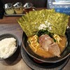 横浜家系らーめん英 - らーめん＋のり＋ライス