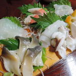 谷中 鳥よし - 刺身盛合せ
