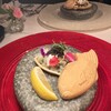 ブランベック - 自家製スモークサーモン　帆立貝柱タルタル　キャビア添え