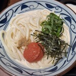 丸亀製麺 - 料理写真:冷やし明太クリームうどん 大