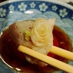 そば処 上代 - そばがき（2015年4月）