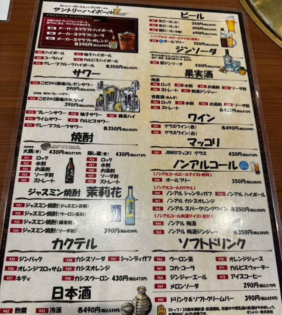 焼肉 ホルモン マルキ 精肉 水戸 店