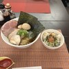 麺Louis - 特製醤油らぁめん1,350円！
追加で明太ねぎご飯300円！