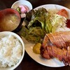 グリンデル - 料理写真:ベーコンステーキ定食(1450円)