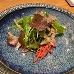 いまむら - 料理写真:金華鯖と石巻の野菜