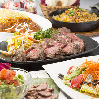 肉 極みコース 料理5品 選べるドリンク飲み放題 3時間 ロスカボス 池袋西口店 Los Cabos 池袋 メキシコ料理 食べログ
