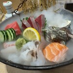 すし亭 - 盛合せ刺身　1,500円