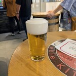 ビールスタンド重富 - 二度注ぎ 700円