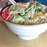 明石食堂 - 野菜そば中￥７００